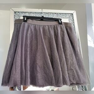 XXL shimmery skirt